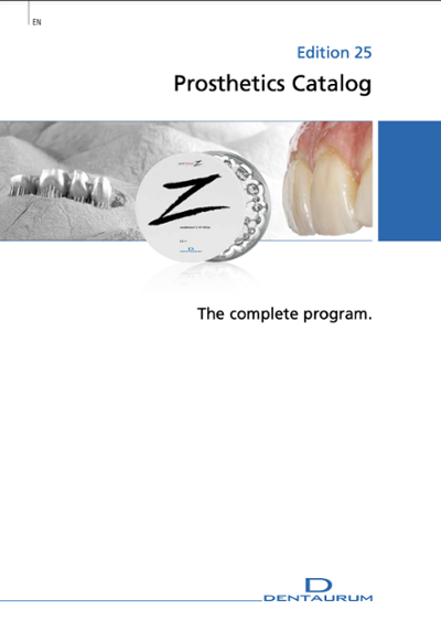 Prosthetics catalogue